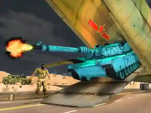 Offroad Army Transporter เกมออนไลน์