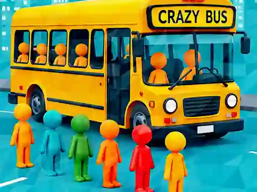 Crazy Bus Car Jam Parking เกมออนไลน์