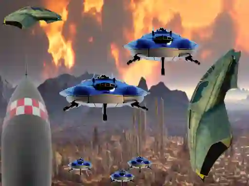 Ufo Mars เกมออนไลน์