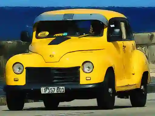 Cuban Taxi Vehicles เกมออนไลน์