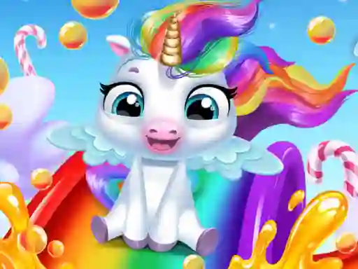 Glitter Unicorn Dress Up Girls เกมออนไลน์