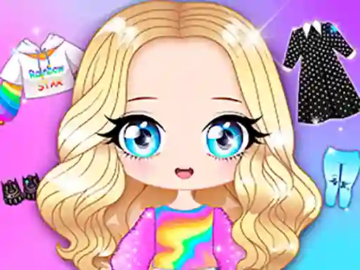 Chibi Beauty Salon Dress Up And Spa เกมออนไลน์