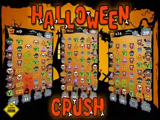 Halloween Crush เกมออนไลน์