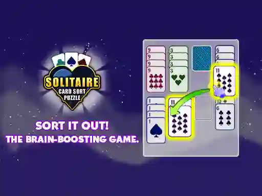 Solitaire Card Sort Puzzle เกมออนไลน์