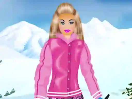 Barbie Snowboard Dress เกมออนไลน์