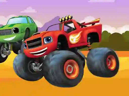 Blaze Monster Machines Hidden Keys เกมออนไลน์