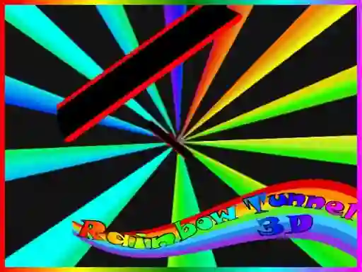 Rainbow Tunnel 3D เกมออนไลน์