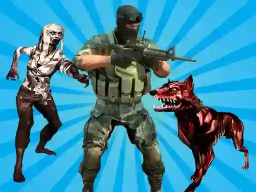 Good Guys VS Bad Boys Zombie เกมออนไลน์