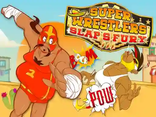 Super Wrestlers : Slaps Fury เกมออนไลน์