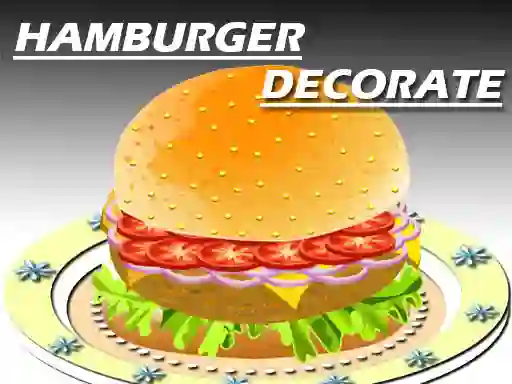 Hamburger Decorating เกมออนไลน์