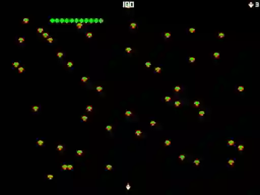 Centipede Attack 2D เกมออนไลน์