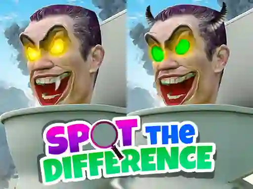 Skibidi Toilet Spot the Difference เกมออนไลน์