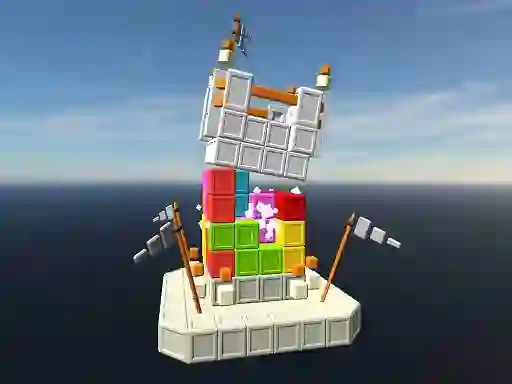 Castle Destruction Blocks เกมออนไลน์