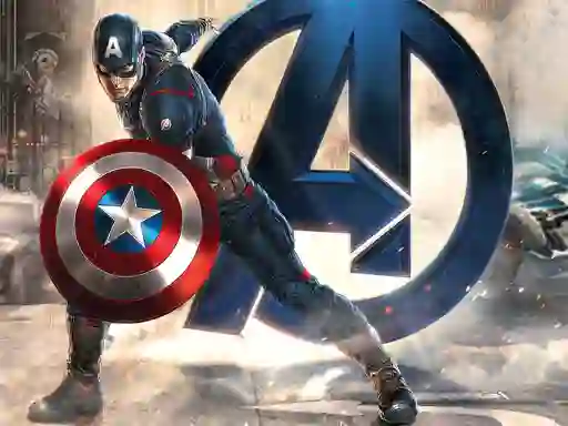 Captain American Jigsaw Puzzle เกมออนไลน์