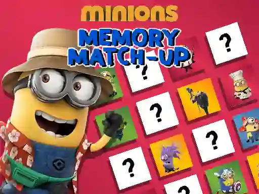Minions Memory Match Up เกมออนไลน์