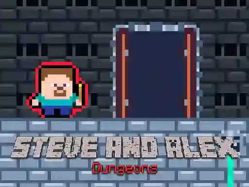 Steve and Alex Dungeons เกมออนไลน์