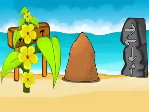 Beach Escape 4 เกมออนไลน์