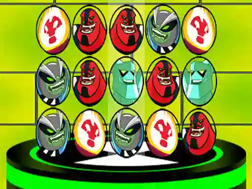 Ben 10 Match 3 Aliens เกมออนไลน์