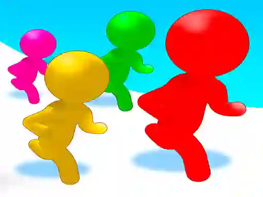 Stickmen Color Run Switch เกมออนไลน์