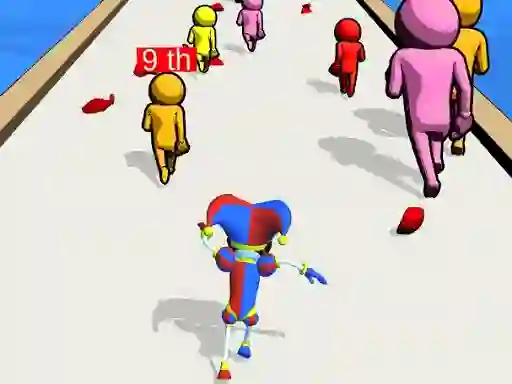 Digital Circus Run And Shoot เกมออนไลน์