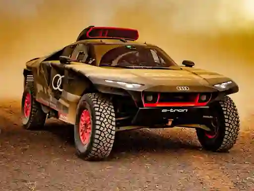 Audi RS Q Dakar Rally Puzzle เกมออนไลน์