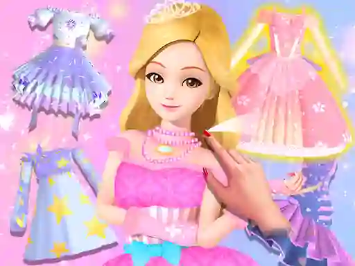Модный макияж для сияющей принцессы เกมออนไลน์