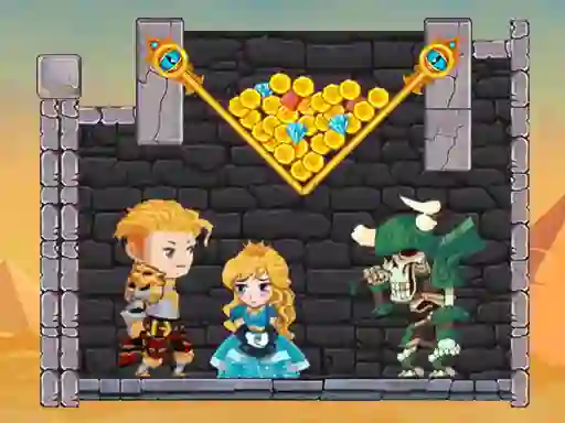 Hero Rescue Pull The Pin เกมออนไลน์