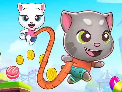 Tom & Angela Jump เกมออนไลน์