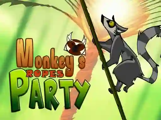 Monkey's ropes party เกมออนไลน์