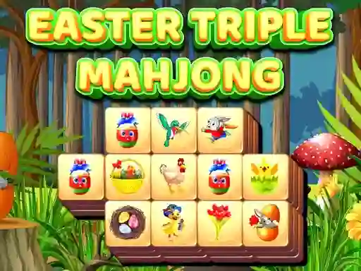 Easter Triple Mahjong เกมออนไลน์