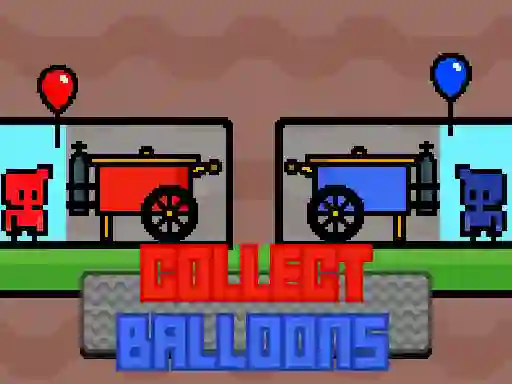 Collect Balloons เกมออนไลน์