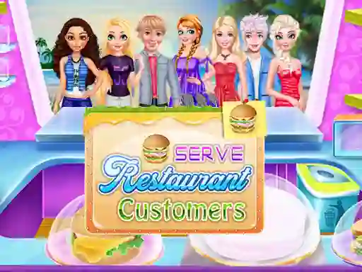 Serve Restaurant Customers เกมออนไลน์