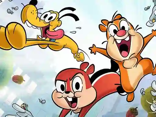Chip and Dale 2021 Slide เกมออนไลน์