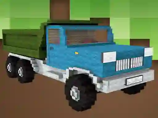 Minecraft Truck Jigsaw เกมออนไลน์