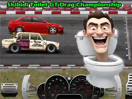 Skibidi Toilet GT Drag Championship เกมออนไลน์
