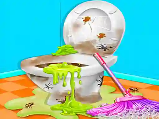 Dirty Home Cleaning Fix เกมออนไลน์