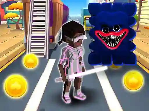 City Runner 3D.io เกมออนไลน์