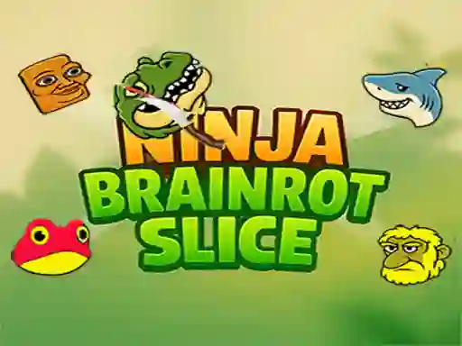 Ninja brainrot Slice เกมออนไลน์