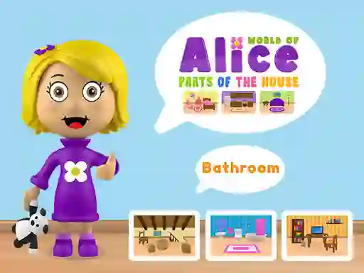 World of Alice Parts of the House เกมออนไลน์