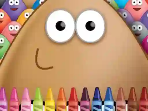 Pou Coloring เกมออนไลน์