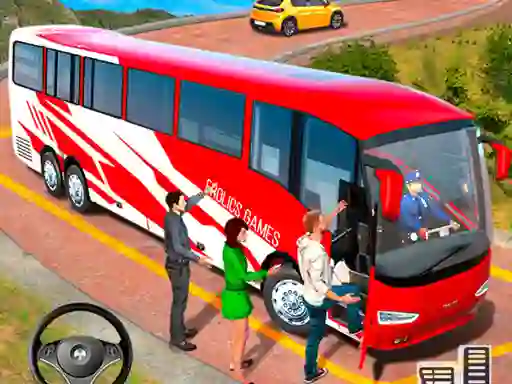 Modern Bus Simulator New Parking Games เกมออนไลน์
