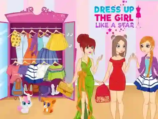 Dress Up The Girl Like A Star เกมออนไลน์