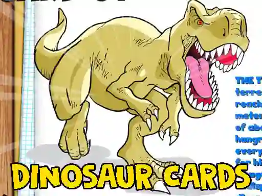 Dinosaur Cards เกมออนไลน์