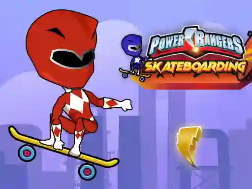 Power Rangers Skateboading เกมออนไลน์