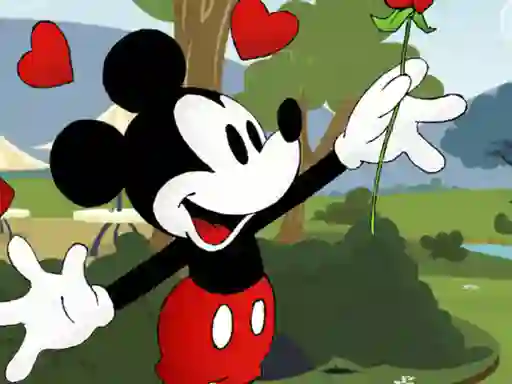 Mickey Mouse Slide เกมออนไลน์