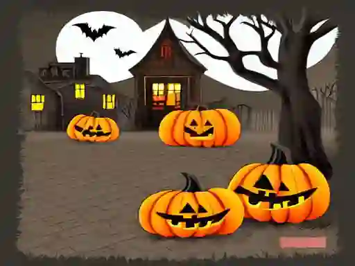 Haunted Halloween Hidden Object เกมออนไลน์