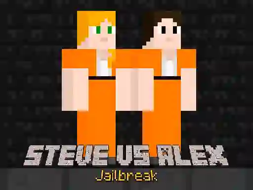 Steve vs Alex Jailbreak เกมออนไลน์