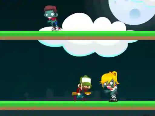 Zombies Jump เกมออนไลน์