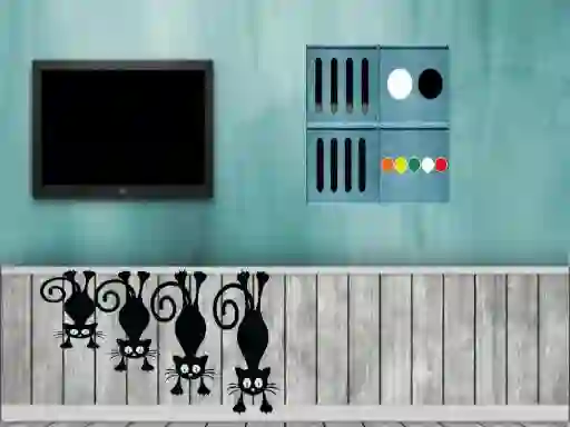 Kitty House Escape เกมออนไลน์