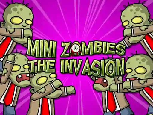 Mini Zombie The Invasion เกมออนไลน์